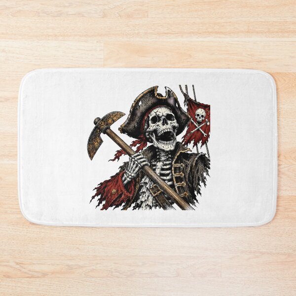 Item preview, Undead Skeleton Pirate Captain Vintage Gothic Halloween designed and sold by chattsuede.