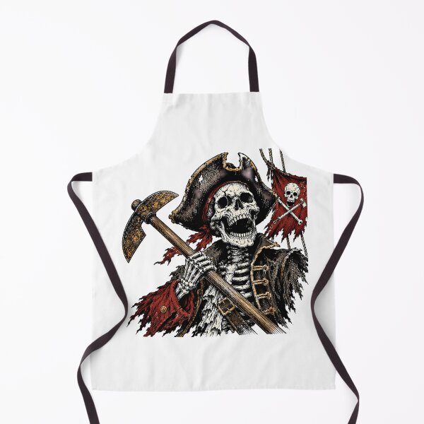 Item preview, Undead Skeleton Pirate Captain Vintage Gothic Halloween designed and sold by chattsuede.
