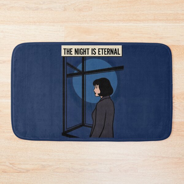 Item preview, The Night Is Eternal Dark Comic Art Poster designed and sold by DuckOddity.
