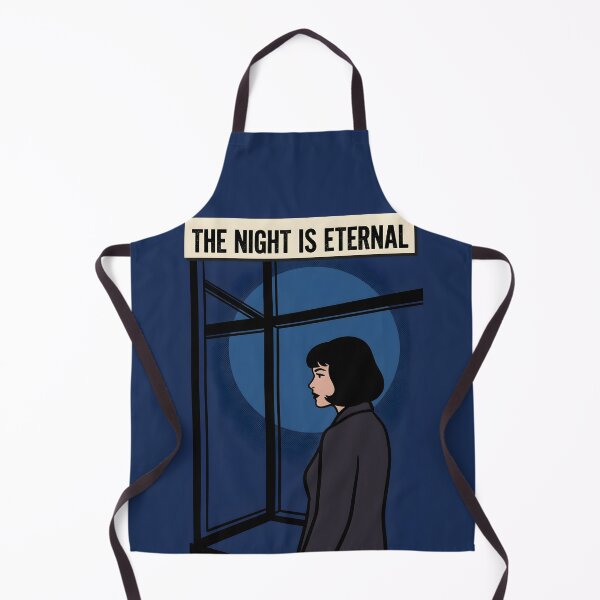Item preview, The Night Is Eternal Dark Comic Art Poster designed and sold by DuckOddity.