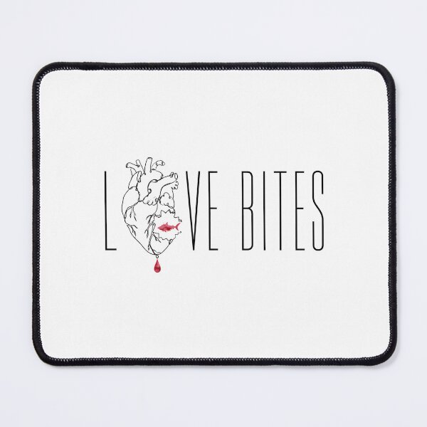 Item preview, Love Bites Anatomical Heart Anti Valentine Shark designed and sold by chattsuede.