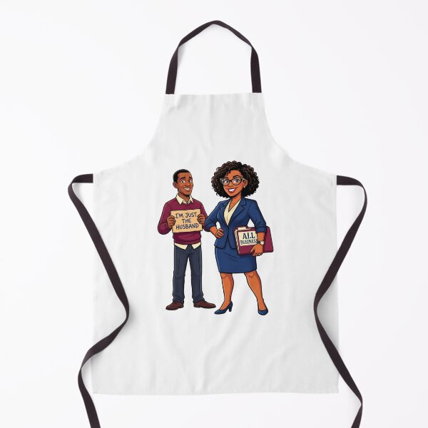 Item preview, She's All Business, I'm Just The Husband - Funny Power Couple designed and sold by BumbleBloom7.
