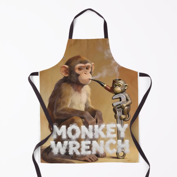 Item preview, Left Handed Monkey Wrench Print designed and sold by Lichentroupe63.