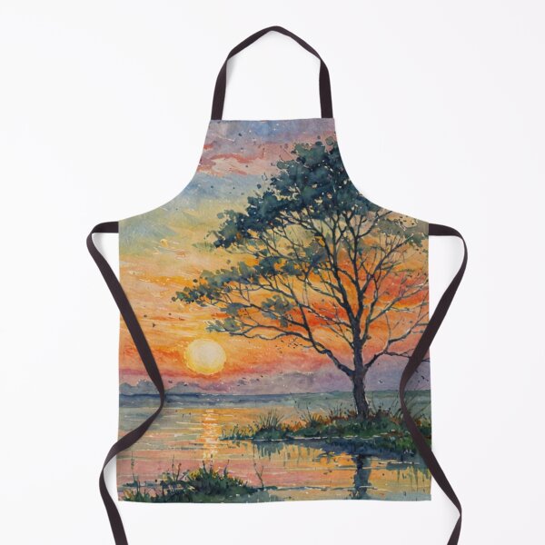 Item preview, Sunset at the lakeshore designed and sold by sid1802.
