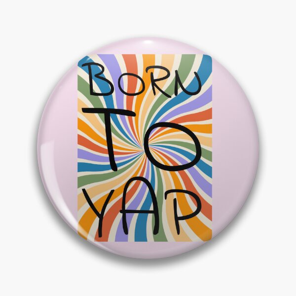 Item preview, Born to Yap forced to lock in| Funny Meme Shirt | Internet Humor | Gen Z Slang | Gift for Chatty People designed and sold by Quote Chaos.