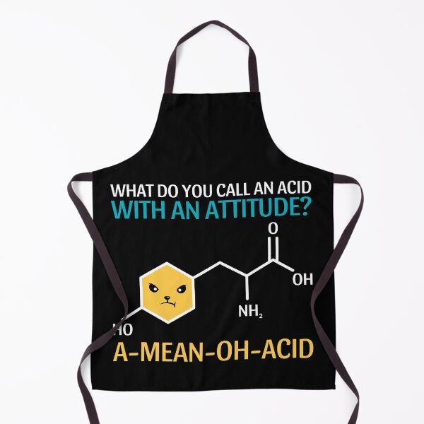 Item preview, Funny Nerdy A Mean Oh Acid Funny Chemistry Science Pun Teacher designed and sold by MathWare MathClips.