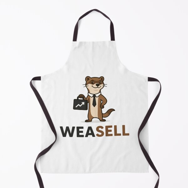 Item preview, Funny Weasel Business Pun designed and sold by NicramR.