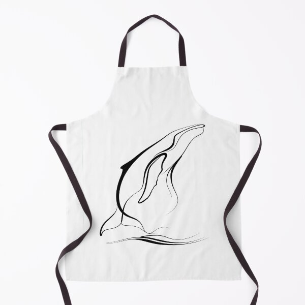 Item preview, Graceful Whale One Line Art designed and sold by Helenaphotoart.