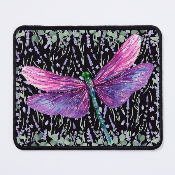 Item preview, Purple Dragonfly in a Lavender Field designed and sold by MountainRoisin.