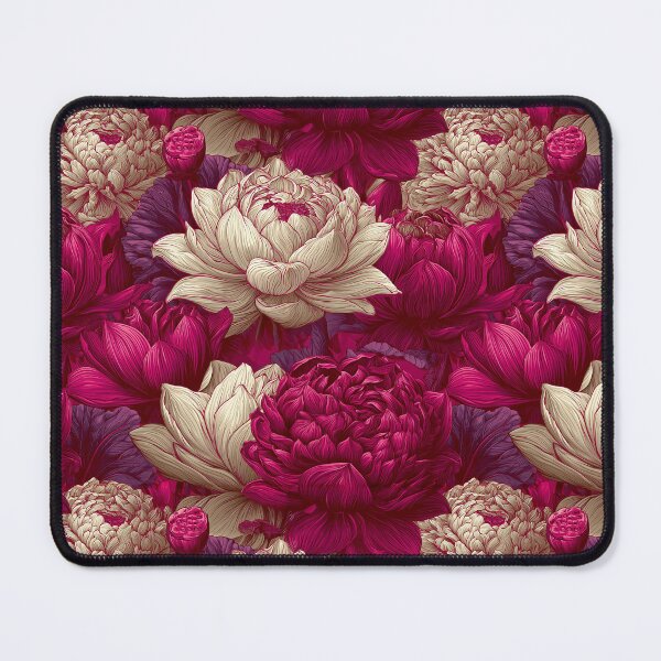 Item preview, Cute Lotus - Birth Flower Pattern - Gift Ideas For Mom designed and sold by RoyalStarsPatts.