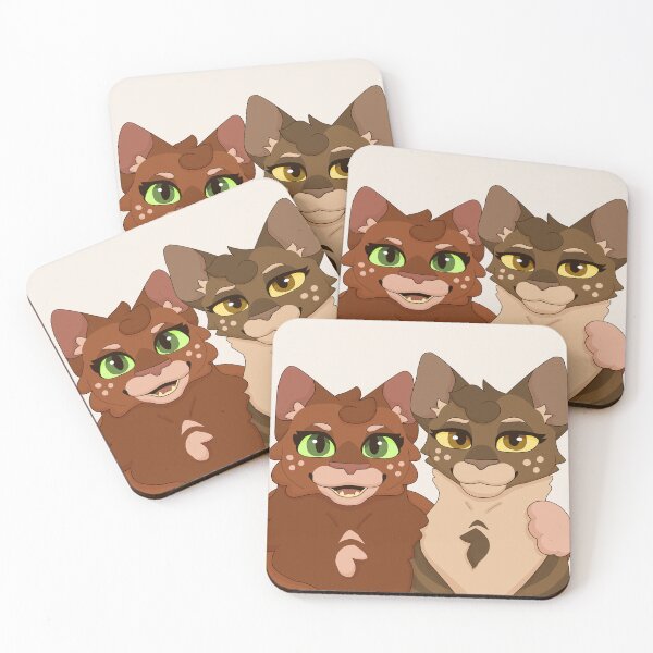 Item preview, Leaf Pool and Squirrel Flight - Fighting Cats (No Background) designed and sold by HeneryettasArt.