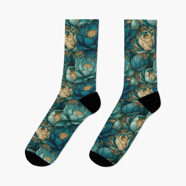 Item preview, Edgy Lotus Print  - Flower Bouquet Pattern - Gift Ideas For Women designed and sold by RoyalStarsPatts.