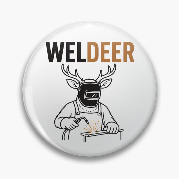 Item preview, Funny Deer Welder Pun designed and sold by NicramR.