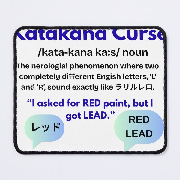 Item preview, Katakana Curse Blue designed and sold by izoomiY.