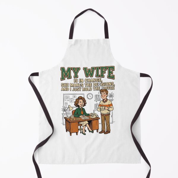 Item preview, My Wife Is In Charge, I Just Hold The Coffee - Funny Husband designed and sold by BumbleBloom7.