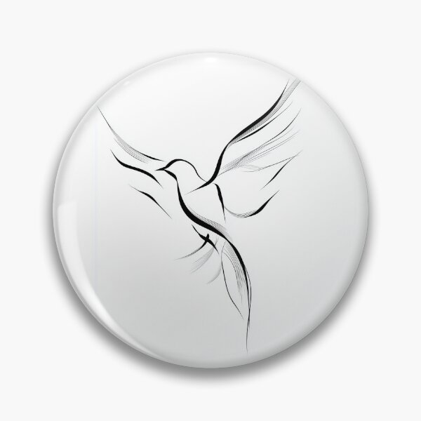 Item preview, Free Flight — Minimalist Bird Line Art designed and sold by Helenaphotoart.