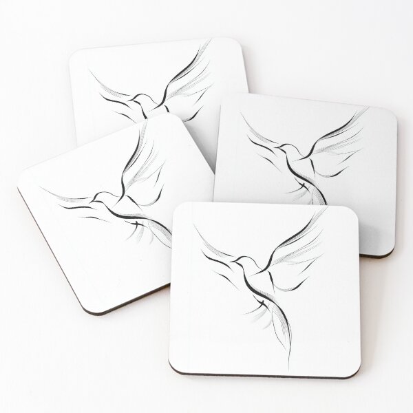 Item preview, Free Flight — Minimalist Bird Line Art designed and sold by Helenaphotoart.