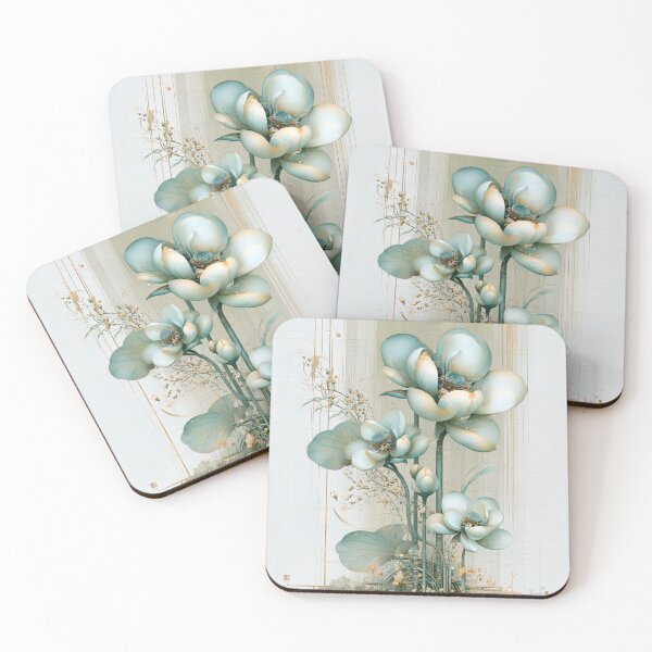 Item preview, Serenity of the Mint Lotus Trio designed and sold by bloorose.
