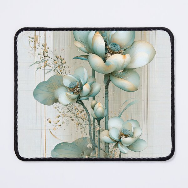 Item preview, Serenity of the Mint Lotus Trio designed and sold by bloorose.