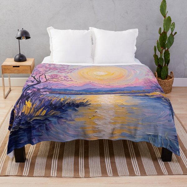 Item preview, Sunset at the lakeshore designed and sold by sid1802.