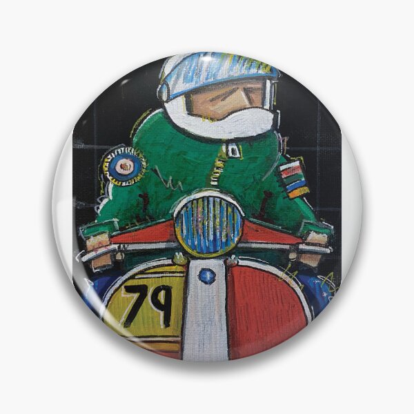 Item preview, Classic Scooter | Vintage Scooter Riders | Retro Mod Inspired Art designed and sold by GWARTGB.