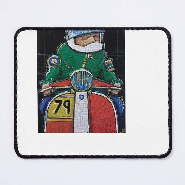 Item preview, Classic Scooter | Vintage Scooter Riders | Retro Mod Inspired Art designed and sold by GWARTGB.