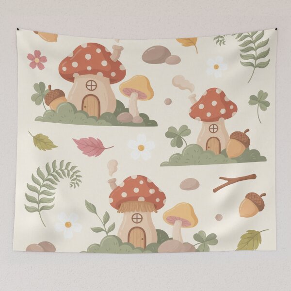 Item preview, Mushroom house. designed and sold by elegantpaterns.