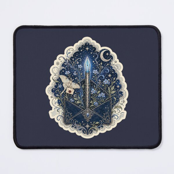 Item preview, Midnight Letter Garden – Poetcore Pen Pal Art designed and sold by -DEEWOLF-.