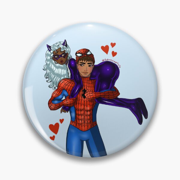 Item preview, Black Cat and Spiderman designed and sold by LaGotitaLaArtista.
