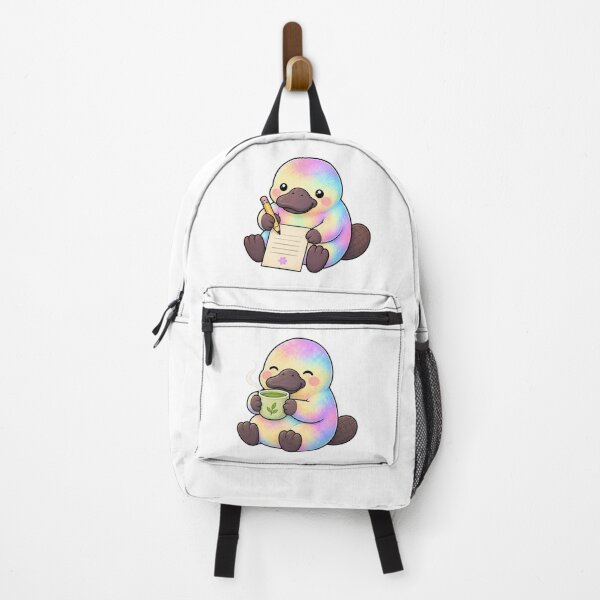 Item preview, Cute kawaii rainbow Duckbill platypus designed and sold by BigfeetLittlepaws.