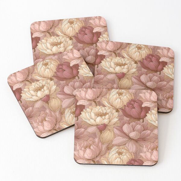Item preview, Unique Lotus Floral  - Botanical Garden Pattern - Gifts For Coworkers designed and sold by RoyalStarsPatts.