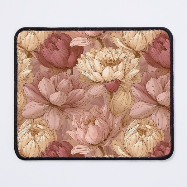 Item preview, Unique Lotus Floral - Botanical Garden Pattern - Gifts For Coworkers designed and sold by RoyalStarsPatts.