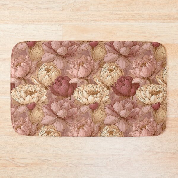 Item preview, Unique Lotus Floral  - Botanical Garden Pattern - Gifts For Coworkers designed and sold by RoyalStarsPatts.