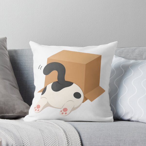 Item preview, Cat Trapped Playing in a Box designed and sold by Kat Designs Store.