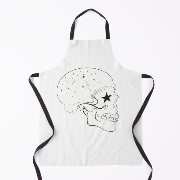Item preview, Minimalist Celestial Skull Constellation Star Eye designed and sold by chattsuede.