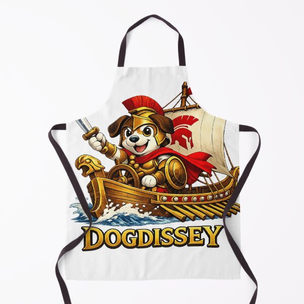 Item preview, Dogdissey Warrior Dog in Ancient Ship designed and sold by RaulWeirdAndFun.