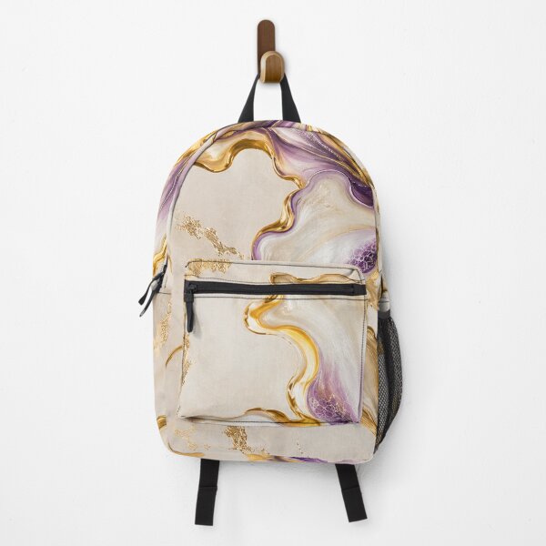 Item preview, Elegant Purple Lily with Golden Accents designed and sold by aurelixagency.