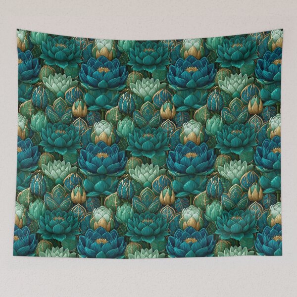 Item preview, Ornamental Lotus  - Botanical Garden Pattern - Gifts For Dad designed and sold by RoyalStarsPatts.