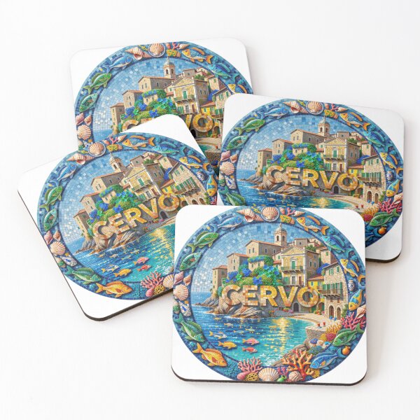 Item preview, Cervo Medieval Mosaic Travel Sticker Summer Souvenir designed and sold by Imaginarium of Chaos falcon88 .