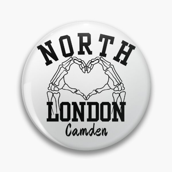 Item preview, Camden North London Skeleton Heart UK Locations designed and sold by HYPNK.