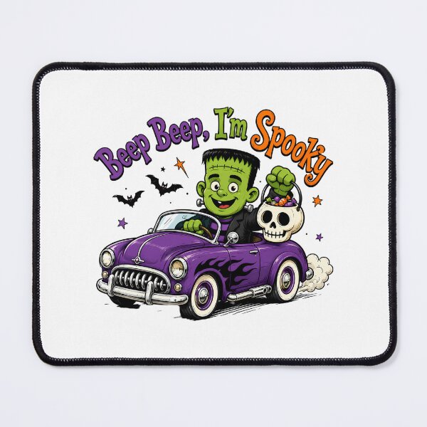 Item preview, Beep Beep I'm Spooky Cute Monster Car Halloween designed and sold by chattsuede.