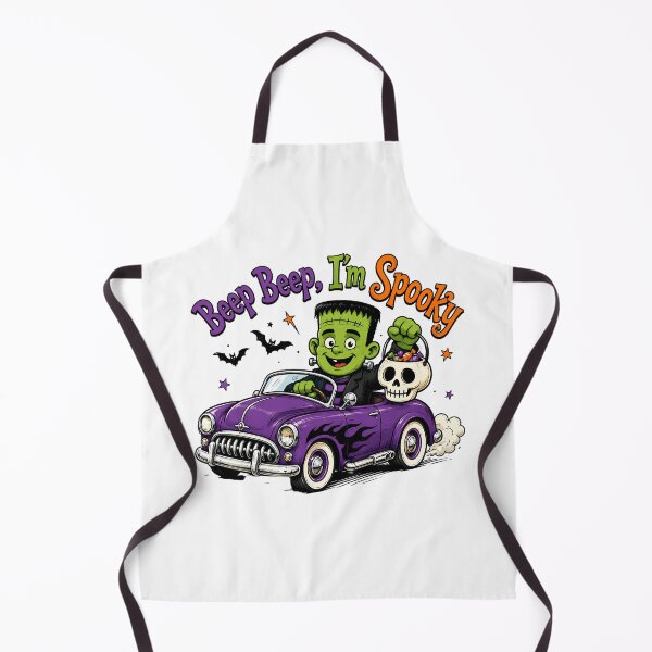 Item preview, Beep Beep I'm Spooky Cute Monster Car Halloween designed and sold by chattsuede.