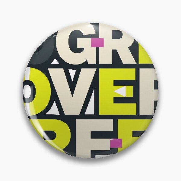 Item preview, Progress Over Perfect Bold Cut-Out Typography Design designed and sold by Ninjacatoff.