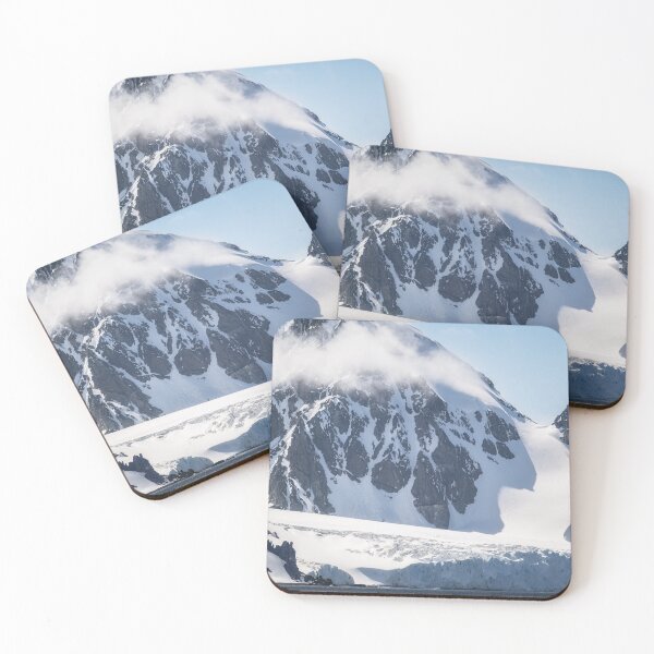 Item preview, Majestic Snow-Capped Mountain Half Moon Island designed and sold by PhotoArt by Joan Carroll.