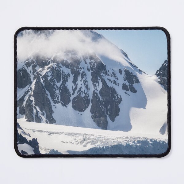 Item preview, Majestic Snow-Capped Mountain Half Moon Island designed and sold by PhotoArt by Joan Carroll.