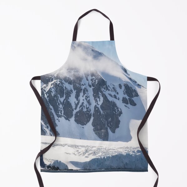 Item preview, Majestic Snow-Capped Mountain Half Moon Island designed and sold by PhotoArt by Joan Carroll.
