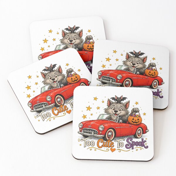 Item preview, Too Cute To Spook Werewolf Halloween For Kids designed and sold by chattsuede.