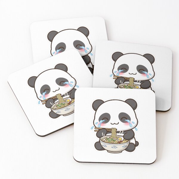 Item preview, Spicy Ramen Crying Panda - Noodle Lover designed and sold by plottlicht.