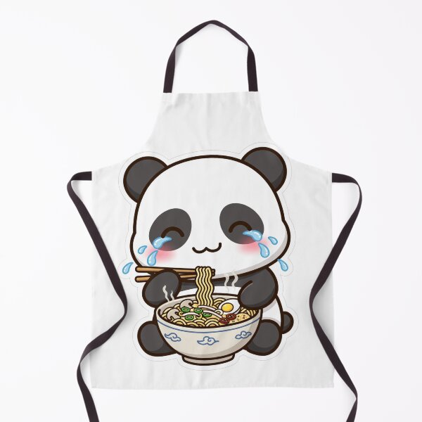 Item preview, Spicy Ramen Crying Panda - Noodle Lover designed and sold by plottlicht.