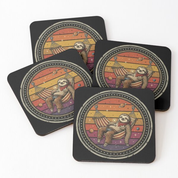 Item preview, Retro Zero Gravity Sloth Deputy Vintage Badge designed and sold by DuckOddity.